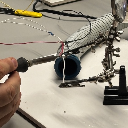 Images from the soldering demo