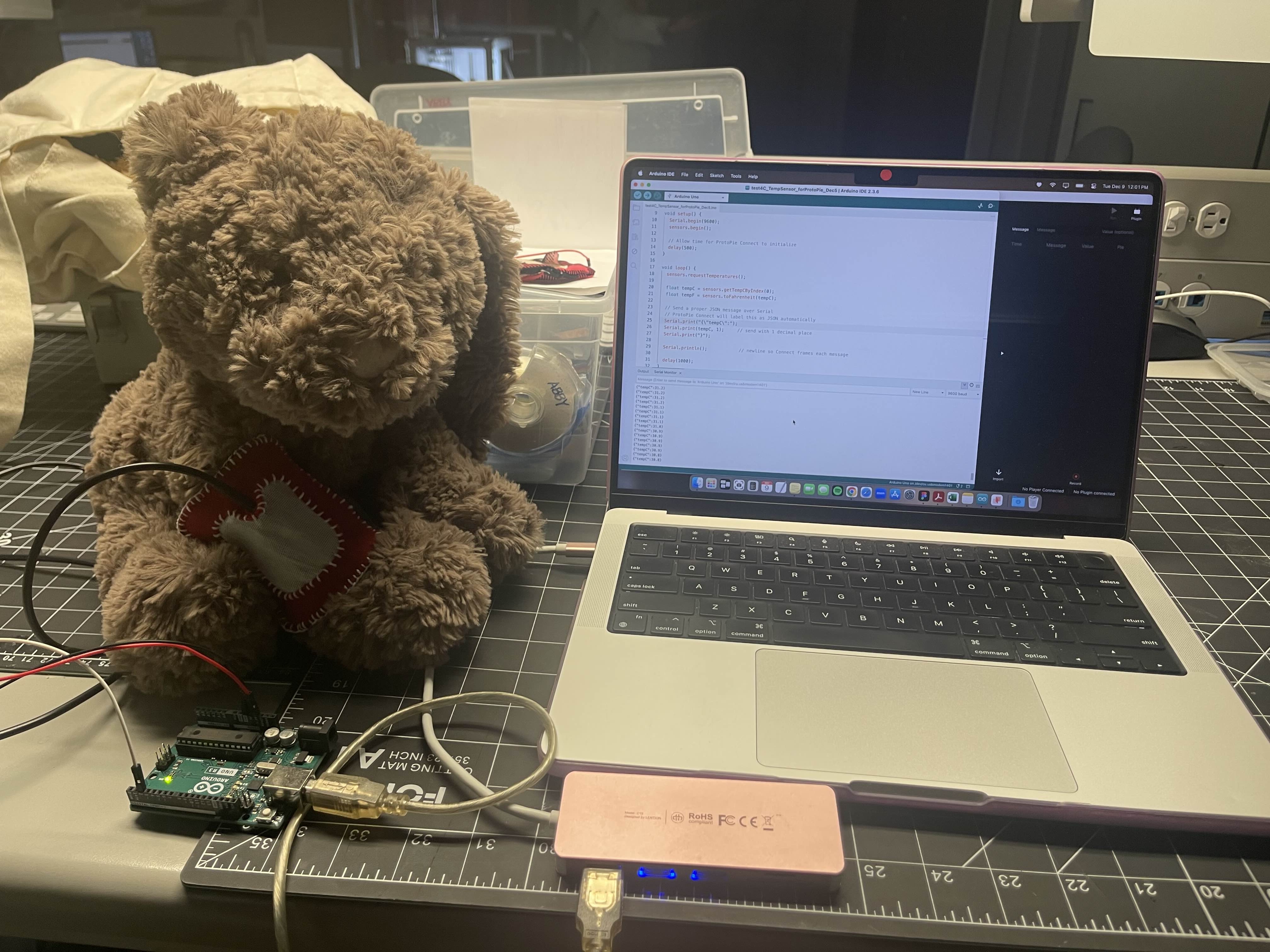 Picture of our final prototype