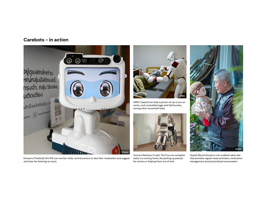 Carebots: concept of an approachable and trusdted form of health care